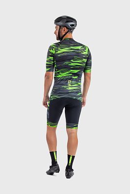 Превью  Велоджерси с коротким рукавом ALE Rock Men Fluo Green